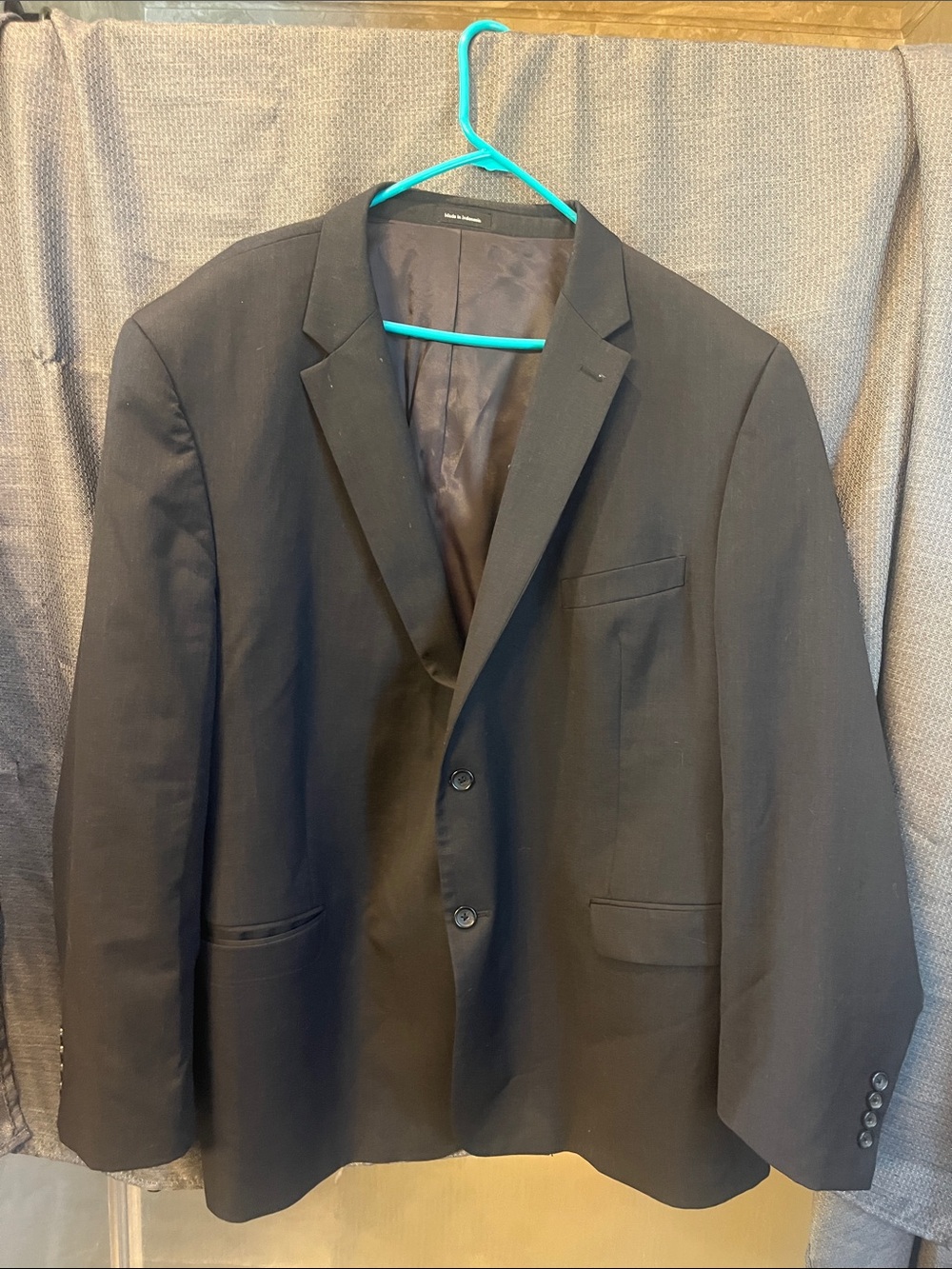 Pronto Uomo Black Two-Button Men's Suit Jacket